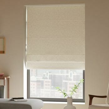 Luna Natural Blackout Roman Blind