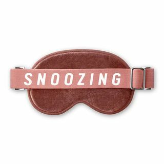 'Snoozing' øyemaske - rosa