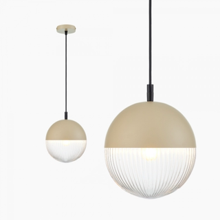 Mood Living Verona Glass Globe & Pendel Light