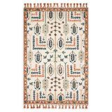 Kasuri Fringed Rug