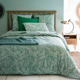 Ycata Leaf Print Cotton Dynetrekk