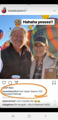 HGTVs Joanna Gaines tar FaceApp Challenge