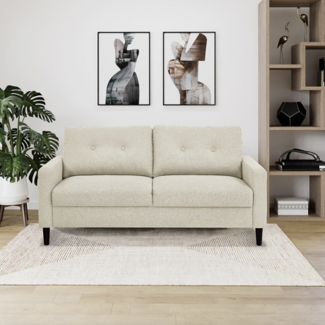 Adelaide tuftet sofa med knapp