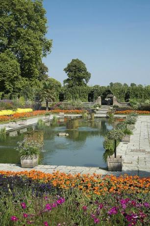 Sunken Gardens på Kensington Palace
