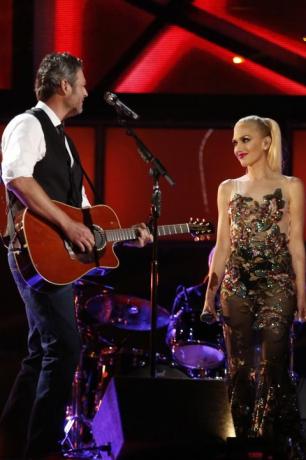 er gwen stefani blake shelton gift