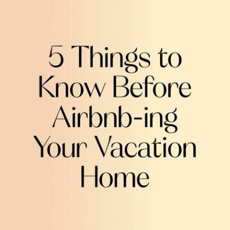 5 ting du må vite før du søker Airbnb på ditt feriehus