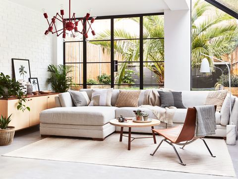Modular Long Beach sofa - House Beautiful kolleksjon på DFS