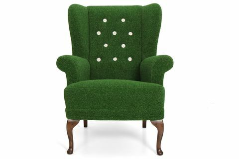 Bespoke Sofa London har avduket en spesialutgave 'gress' lenestol for å markere det 131 Wimbledon mesterskapet.