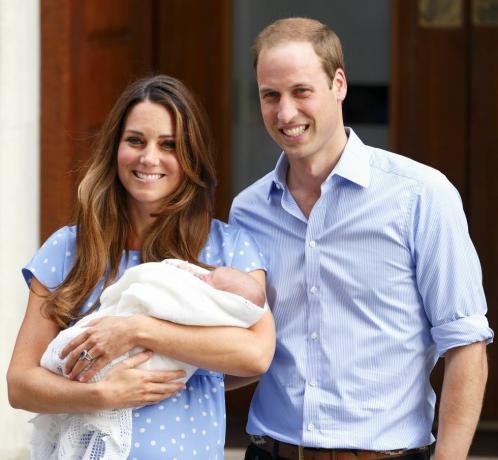 prins william kate Middleton skolejente prins george