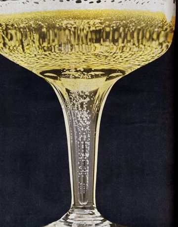 glass champagne