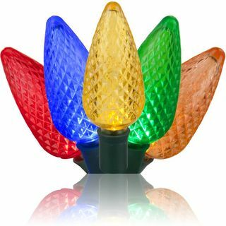 Flerfarget LED strenglys
