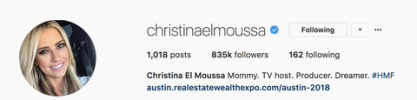 Christina El Moussa Ant Anstead #HMF Betydning