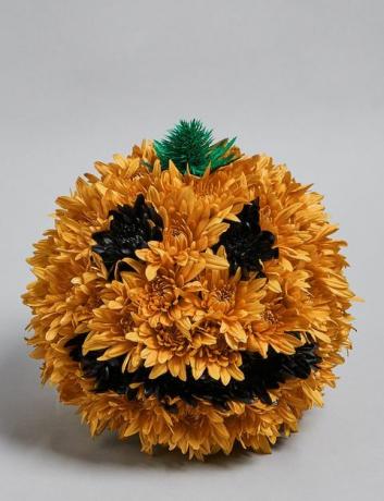 Peter Pumpkin Flower Arrangement