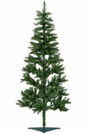 6ft Slim Christmas Tree - Evergreen