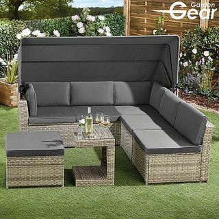 Garden Gear California Rotting Sofa med baldakin