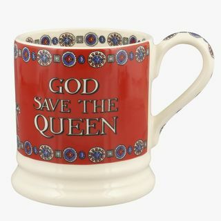 Queen's Platinum Jubilee God Save The Queen 12 pint krus