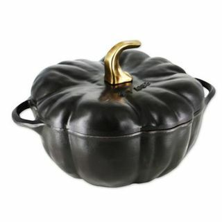 Staub Støpejern Gresskar Cocotte - Svart