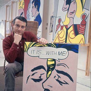 Portrett av Roy Lichtenstein