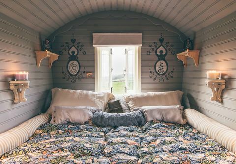 Nomadevogn og bosted i Cornwall - Unike hjemmeværende opphold - seng