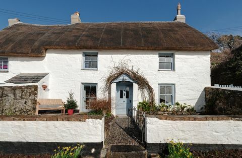 2 tilstøtende hytter til salgs i Cornwall