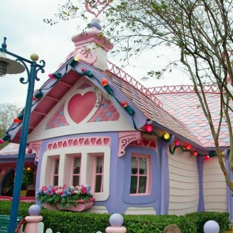 huset til Minnie Mouse