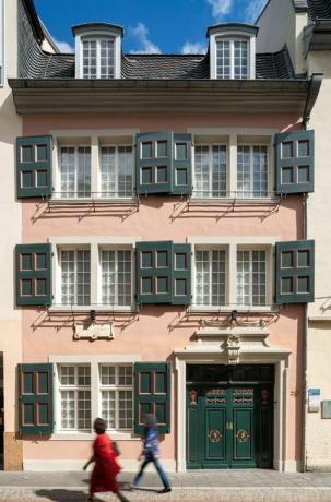 Beethoven-huset, som ligger i Bonn, Tyskland