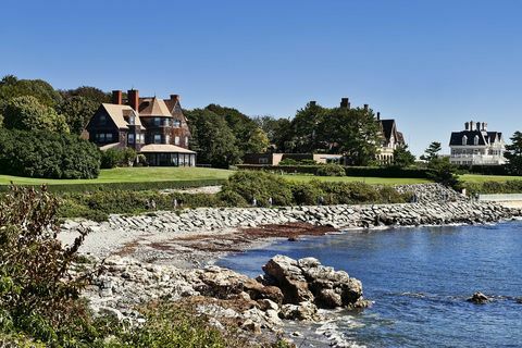 Newport, Rhode Island, USA 20100827 herskapshus langs klippen gange Foto av John Greimlightrocket via Getty Images